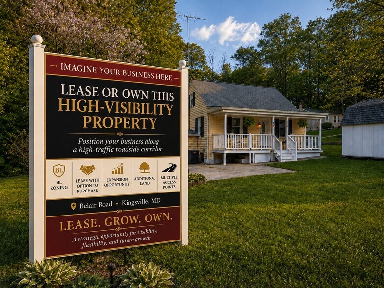 Primary Photo Of 9955 Belair Rd, Kingsville Flex For Lease