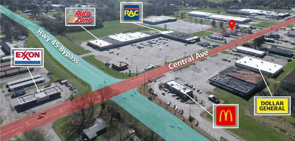 Primary Photo Of 2480 N Central Ave, Humboldt Storefront Retail Office For Sale