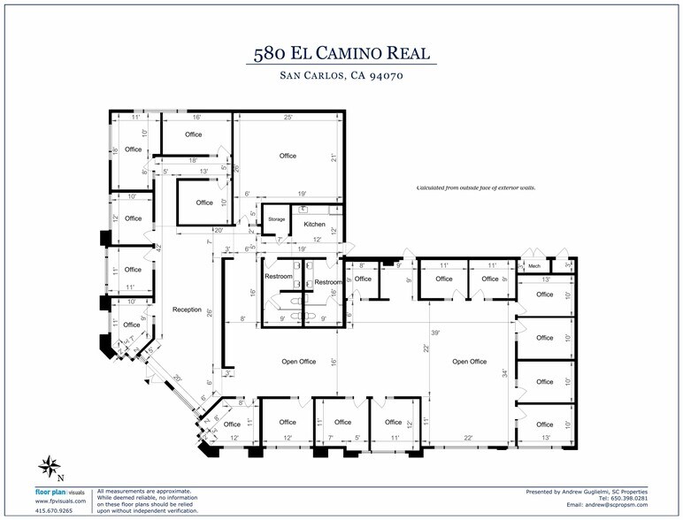 More Photos Of 580 El Camino Real, San Carlos Freestanding For Lease