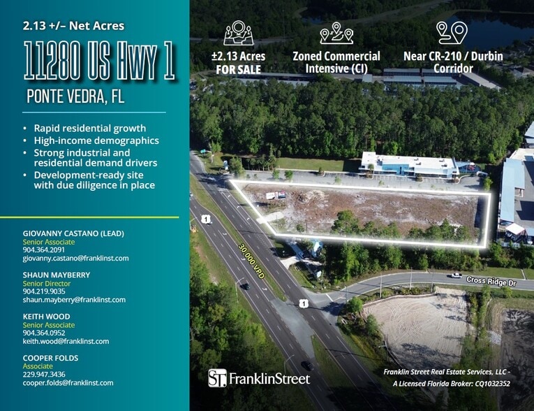 More Photos Of 11280 US Hwy 1 N, Ponte Vedra Land For Sale