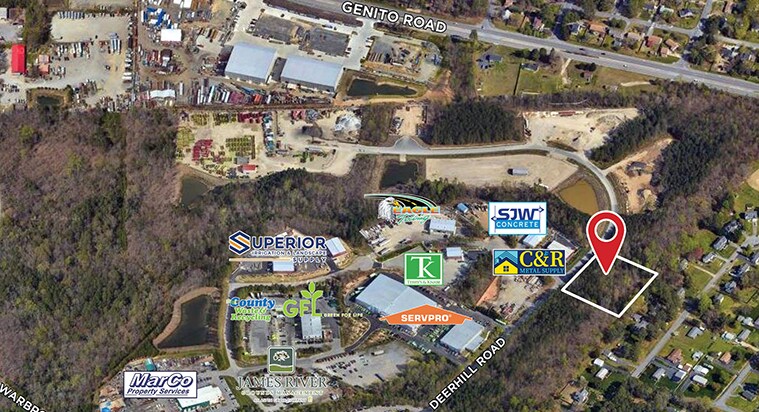 Primary Photo Of 11940 Deerhill Rd, Midlothian Land For Sale