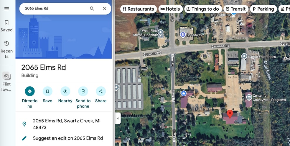 Primary Photo Of 2029 S Elms Rd, Swartz Creek Office For Lease