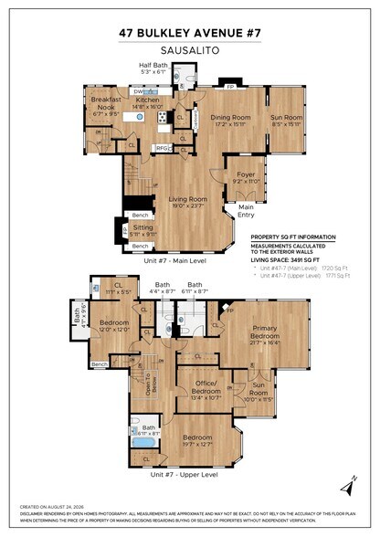 More Photos Of 47 Bulkley Ave, Sausalito Apartments For Sale