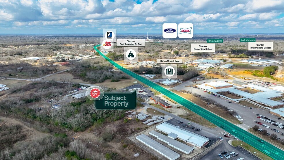 More Photos Of 1211 7th St S, Clanton Fast Food For Sale