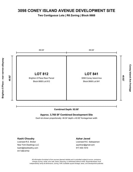 More Photos Of 3098 Coney Island Ave, Brooklyn Land For Sale