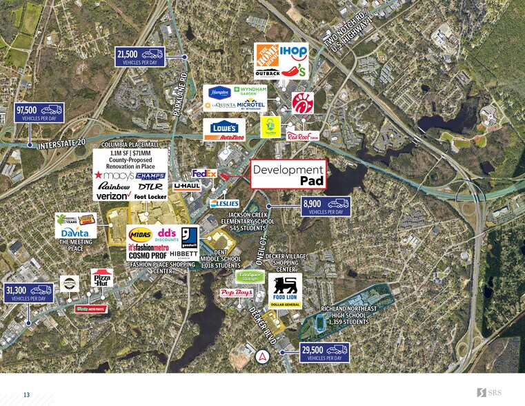 More Photos Of 7373 Two Notch Rd, Columbia Land For Sale