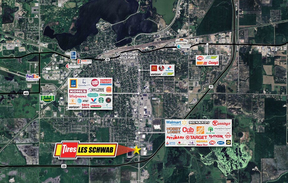 More Photos Of 3320 1st S st, Willmar General Retail For Sale