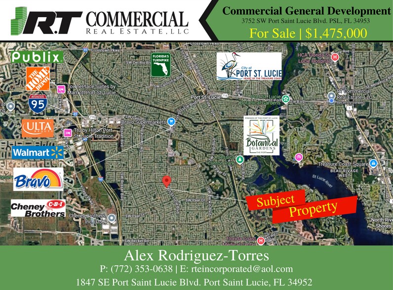 More Photos Of 3752 SW Port St Lucie Blvd, Port Saint Lucie Land For Sale