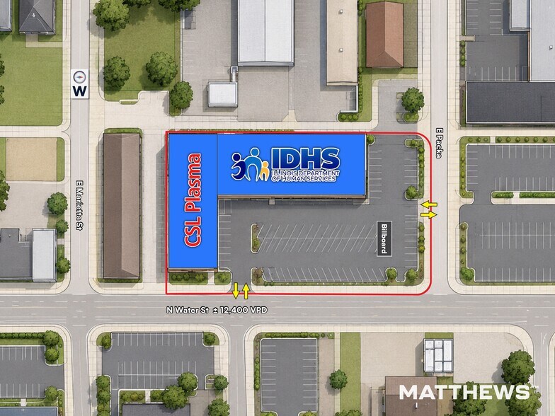 More Photos Of 1021 & 1027 N Water st, Decatur General Retail For Sale