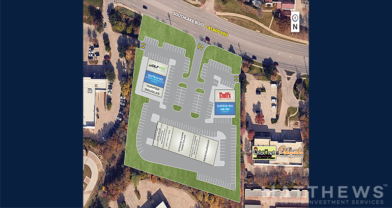 More Photos Of 2757 E Southlake Blvd, Southlake Freestanding For Lease