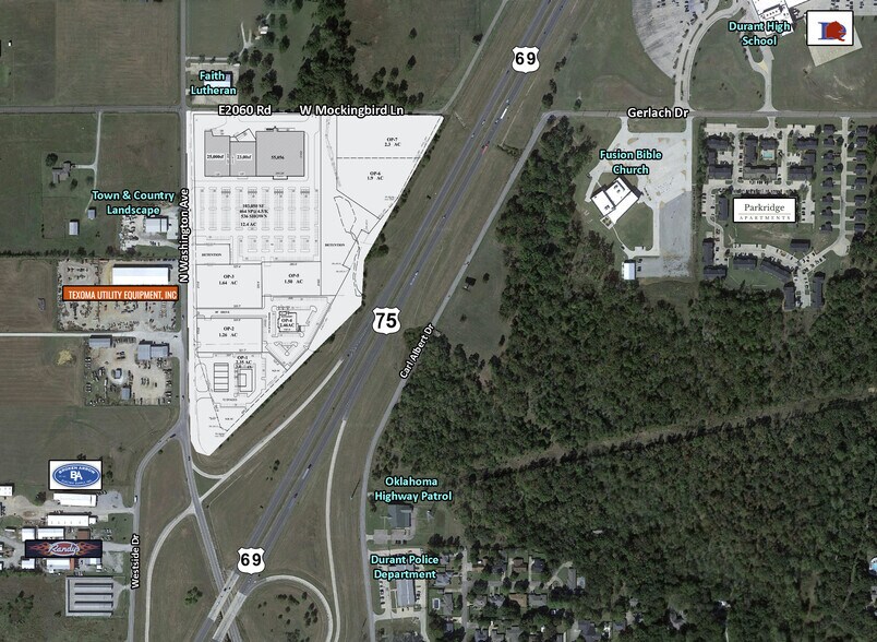 More Photos Of 3302 N Washington Ave, Durant Land For Lease