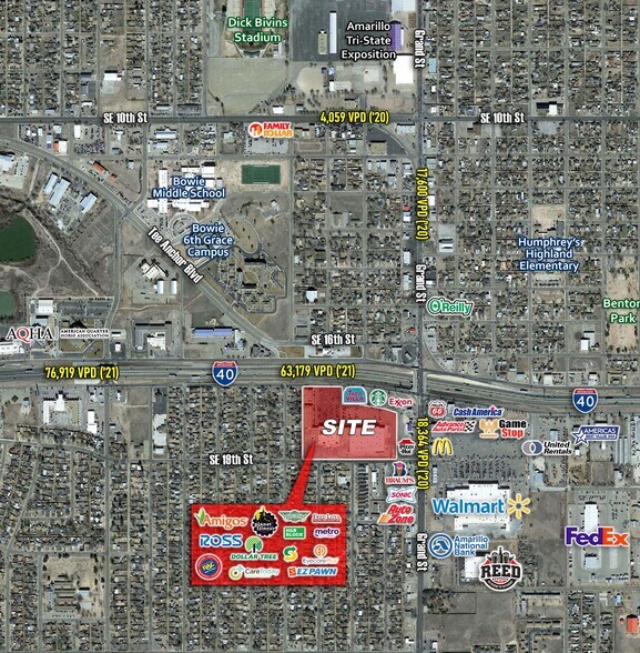 More Photos Of 3300-3510 E Interstate 40, Amarillo Storefront For Lease