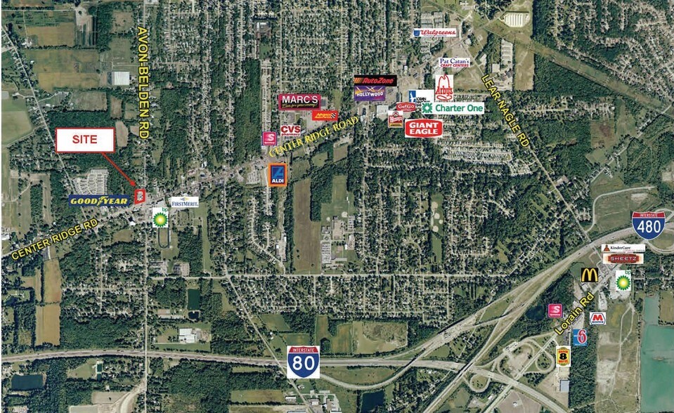 Primary Photo Of SR-83 @ Center Ridge Rd, North Ridgeville Land For Sale
