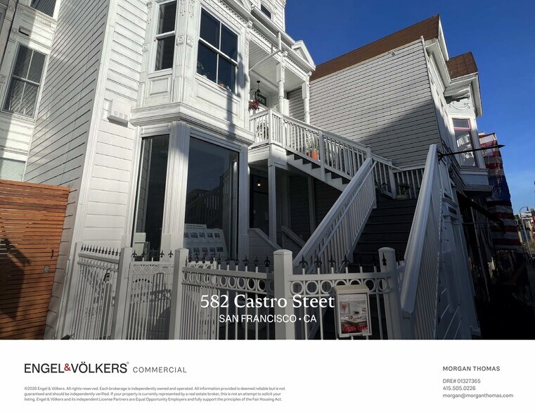 More Photos Of 582 Castro St, San Francisco Storefront Retail Office For Lease