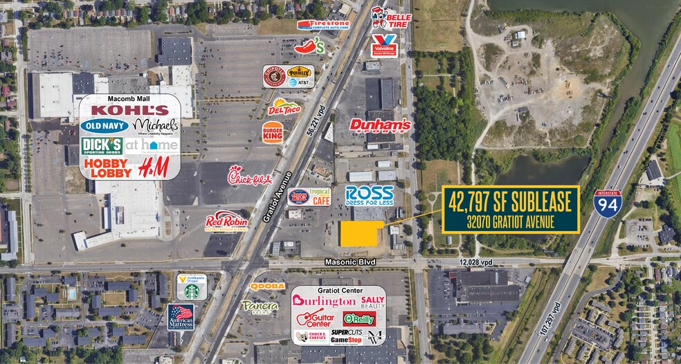 More Photos Of 32070 Gratiot Ave, Roseville Freestanding For Lease