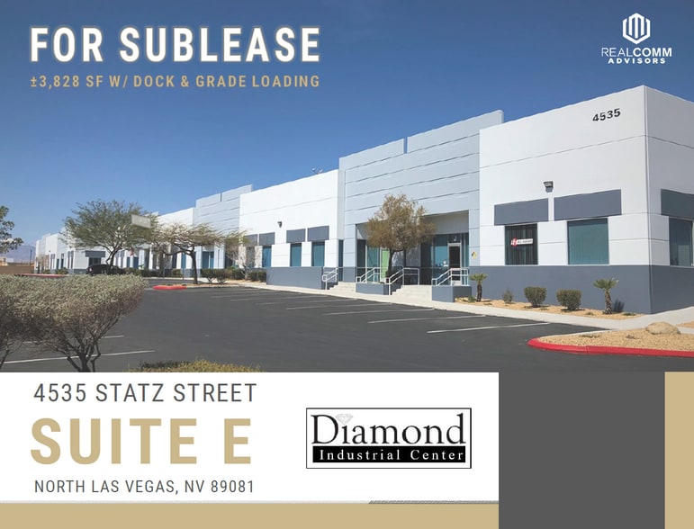 More Photos Of 4535 Statz St, North Las Vegas Warehouse For Lease