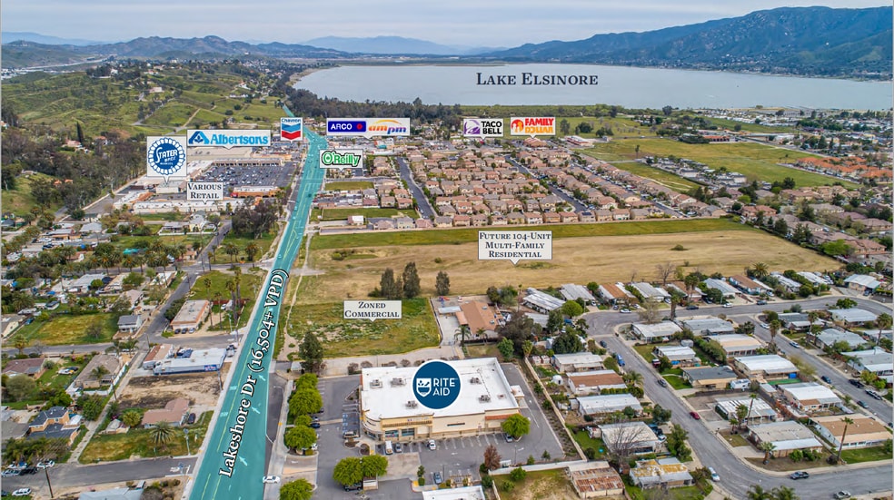 More Photos Of 16491 Lakeshore Dr, Lake Elsinore Freestanding For Lease