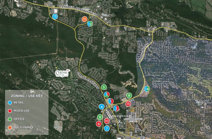 Primary Photo Of Chenal Parkway & Rahling Rd, Little Rock Land For Sale