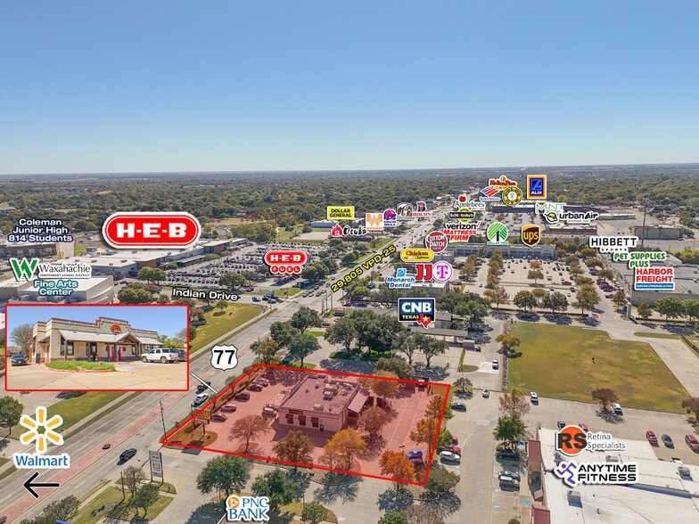 Primary Photo Of 1003 N Us-77 Hwy, Waxahachie Restaurant For Sale