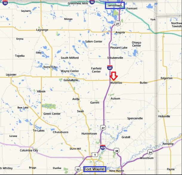 More Photos Of I-69 Interchange at 6 hwy, Waterloo Land For Sale