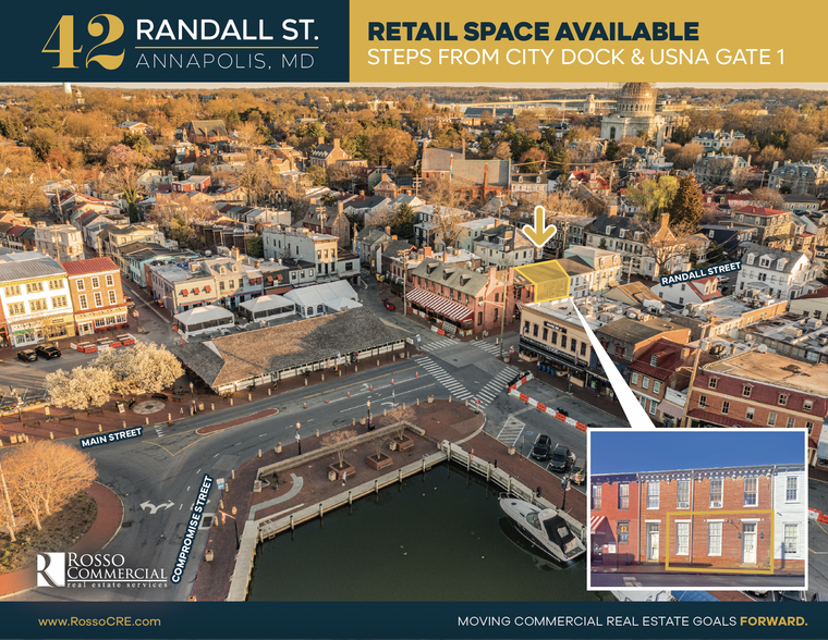 Primary Photo Of 42-48 Randall St, Annapolis Storefront Retail Residential For Lease