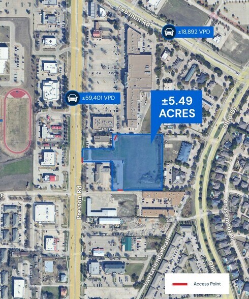 More Photos Of 4600 Preston Rd, Frisco Land For Sale