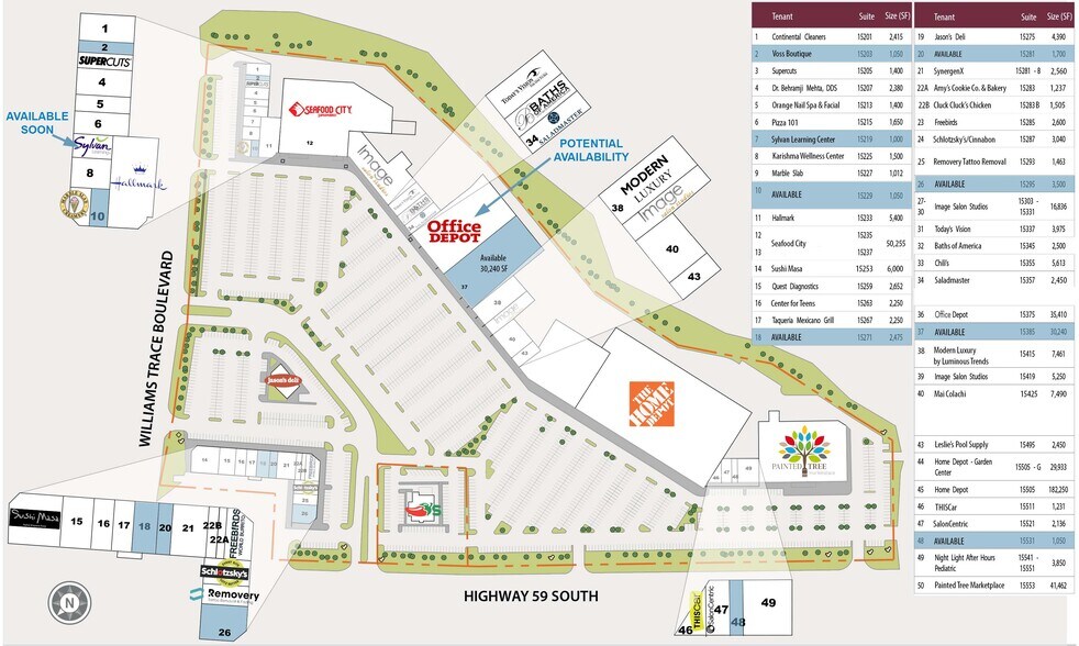 More Photos Of 15201-15555 Southwest Fwy, Sugar Land Unknown For Lease