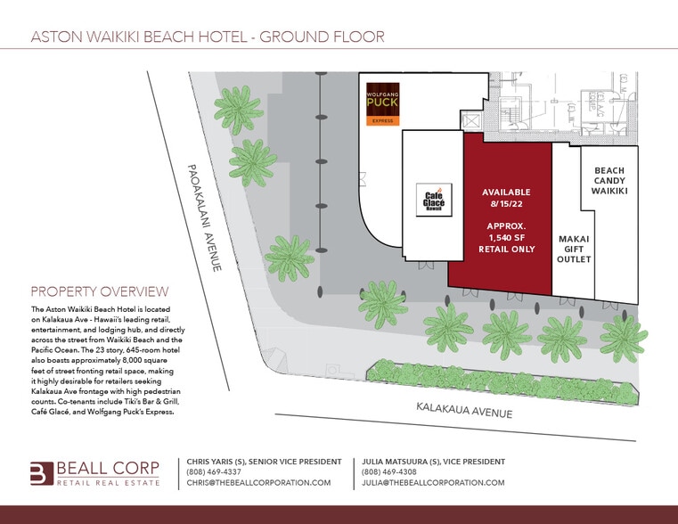 More Photos Of 2570 Kalakaua Ave, Honolulu Hotel For Lease