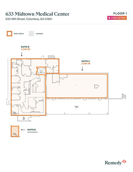 More Photos Of 633 19th St, Columbus Medical For Lease