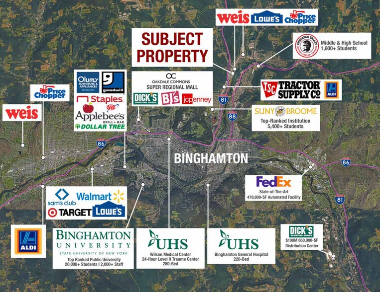 More Photos Of 1272 Upper Front St, Binghamton General Retail For Sale