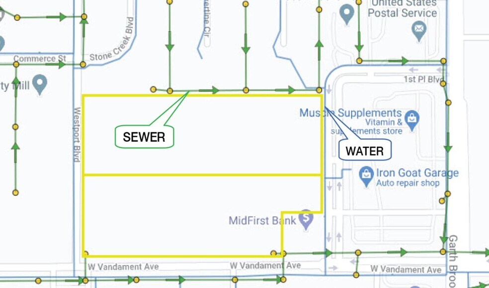 More Photos Of Vandament Ave and 1st Place Blvd, Yukon Land For Sale