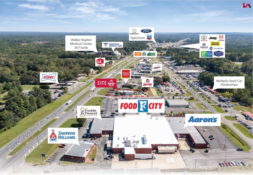 More Photos Of 2701 Highway 78 E, Jasper Fast Food For Sale