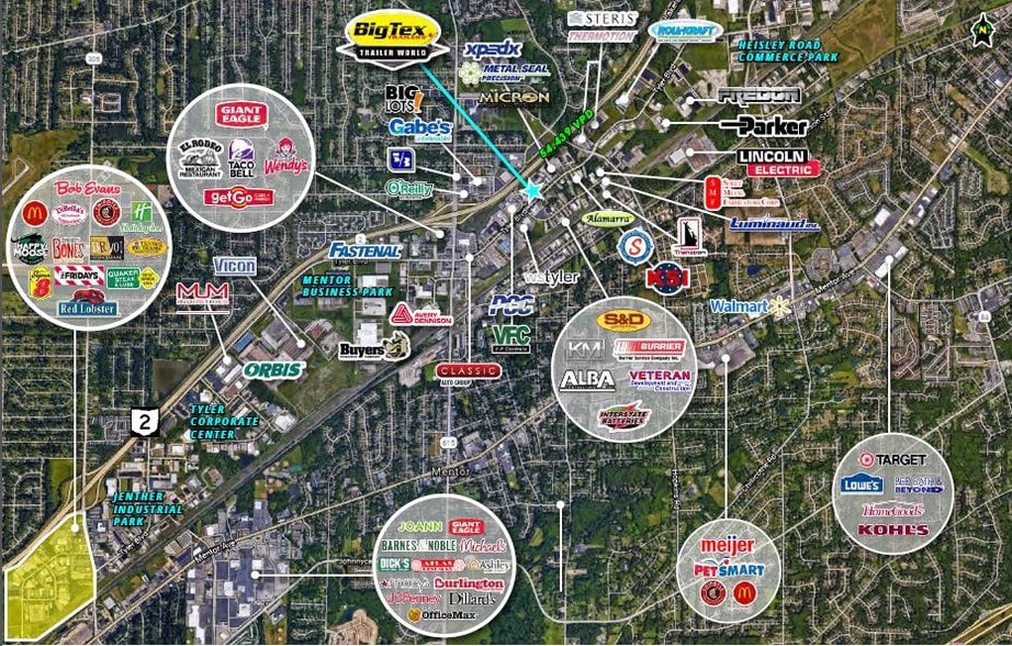 Primary Photo Of 8647 Tyler Blvd, Mentor Freestanding For Sale