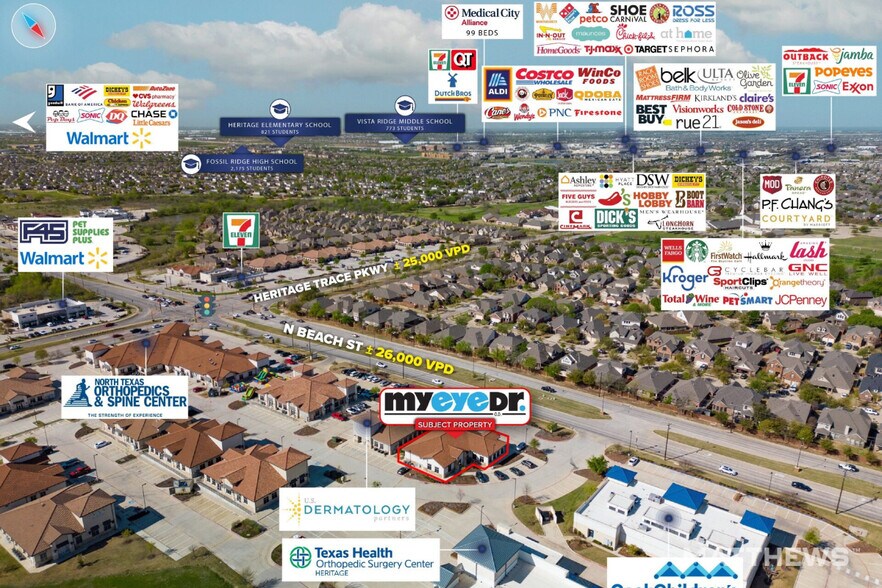 More Photos Of 9816 N Beach St, Fort Worth Medical For Sale