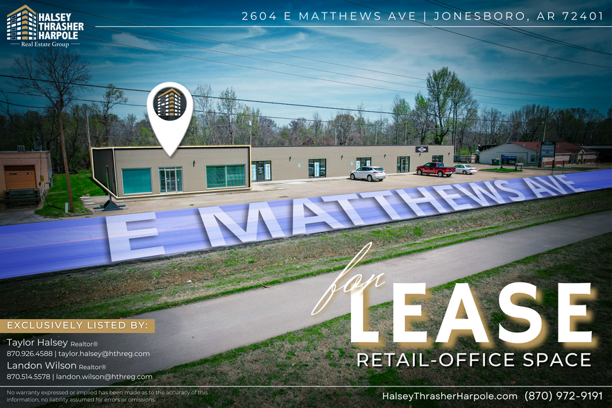 Primary Photo Of 2604 E Matthews Ave, Jonesboro Flex For Lease