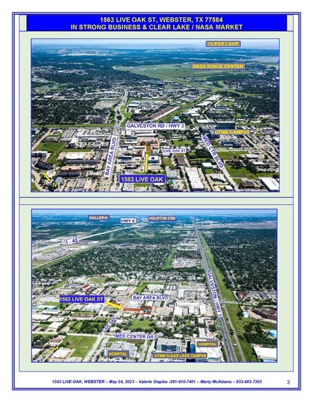 More Photos Of 1563 Live Oak St, Webster Office For Sale