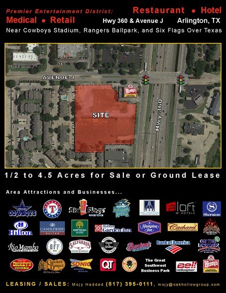 More Photos Of Hyw 360 And Avenue J, Arlington Land For Lease