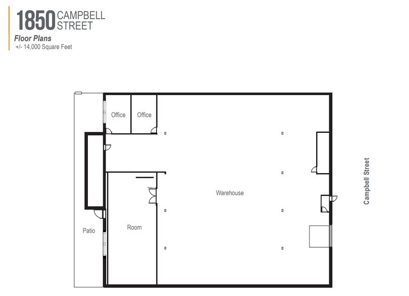 More Photos Of 1850 Campbell St, Oakland Light Distribution For Lease