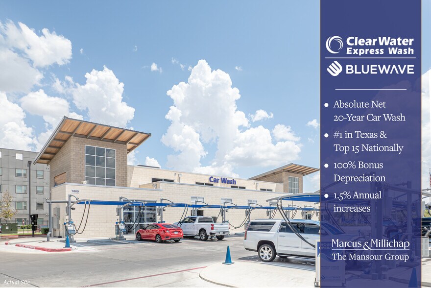 Primary Photo Of 1800 W Dove Ave, McAllen Carwash For Sale