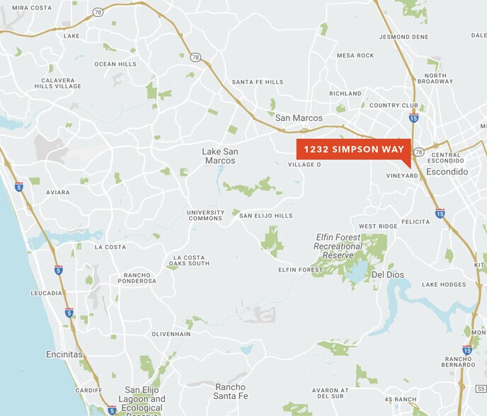 More Photos Of 1232 Simpson Way, Escondido Warehouse For Lease