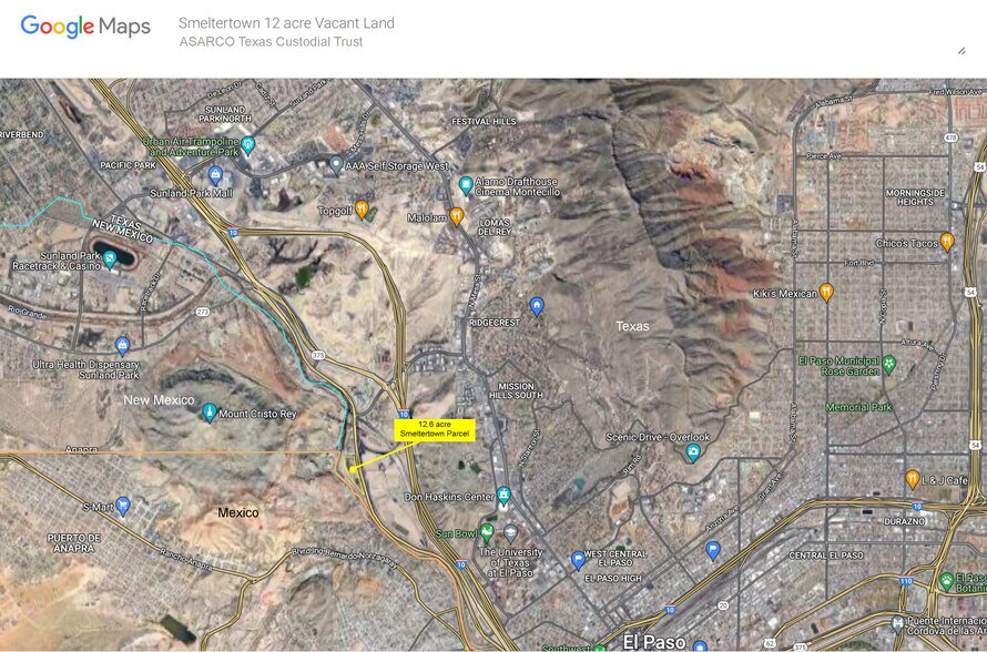More Photos Of 2500 Paisano, El Paso Land For Sale