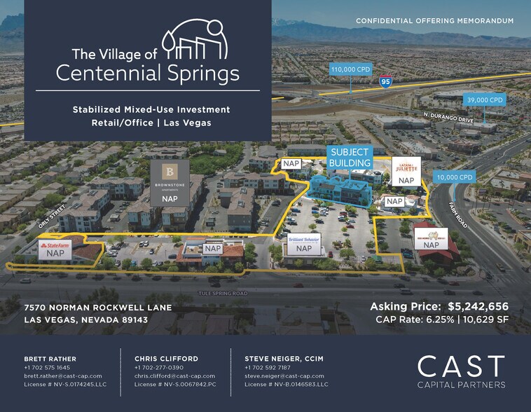 More Photos Of 7570 Norman Rockwell Ln, Las Vegas General Retail For Sale