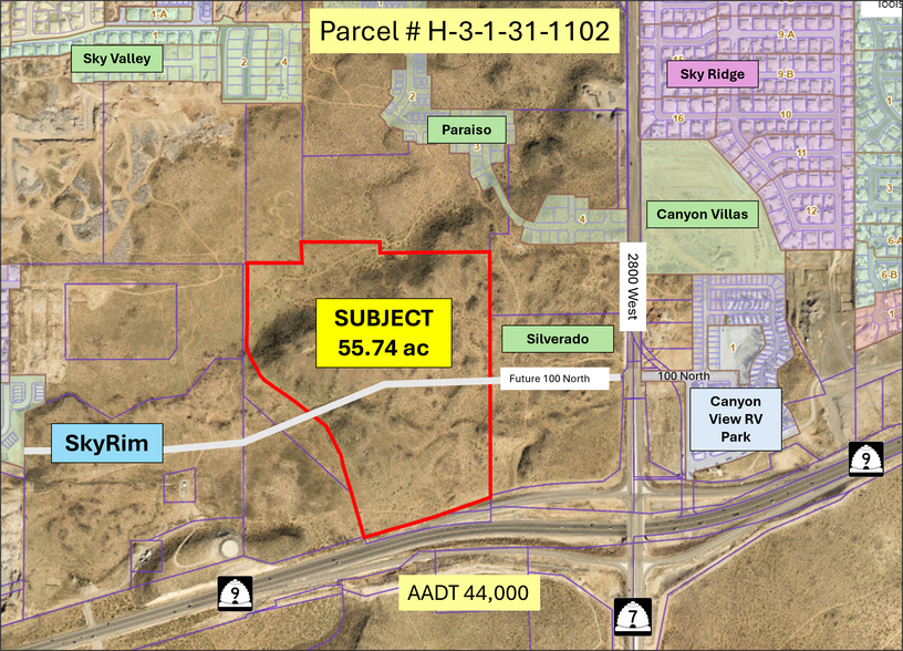 Primary Photo Of 2900 W SR-9 Hwy, Hurricane Land For Sale