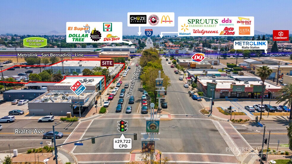 More Photos Of 211-230 S Riverside Ave, Rialto Storefront Retail Office For Sale