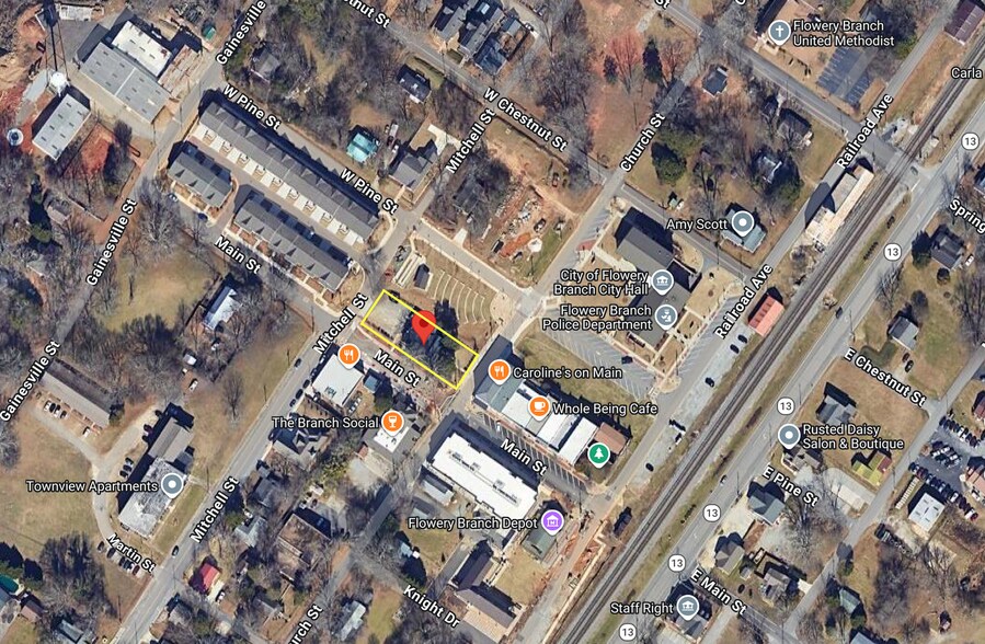Primary Photo Of 5510 Church St, Flowery Branch Restaurant For Sale
