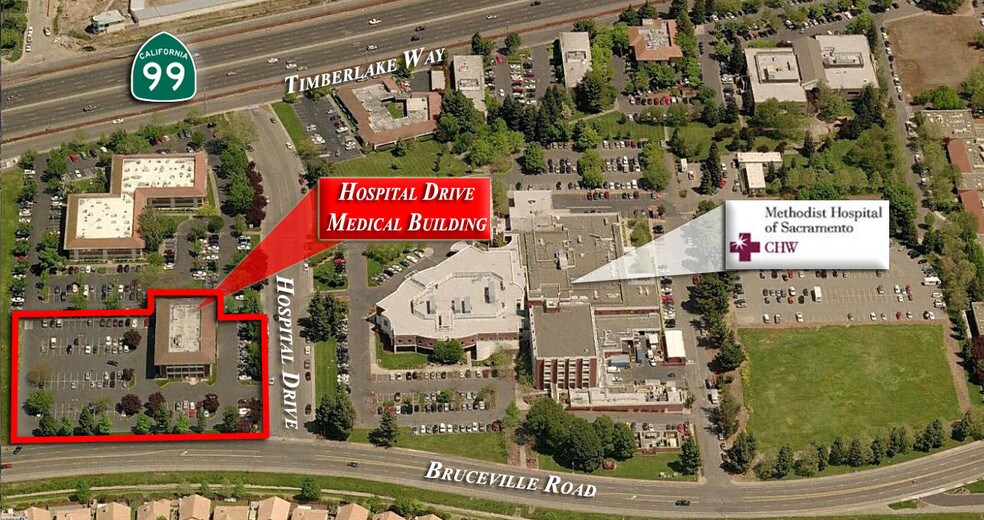 More Photos Of 7501 Hospital Dr, Sacramento Medical For Lease