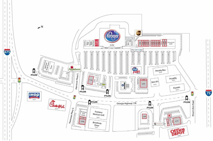 More Photos Of 3542-3650 Highway 138 SE, Stockbridge Unknown For Lease