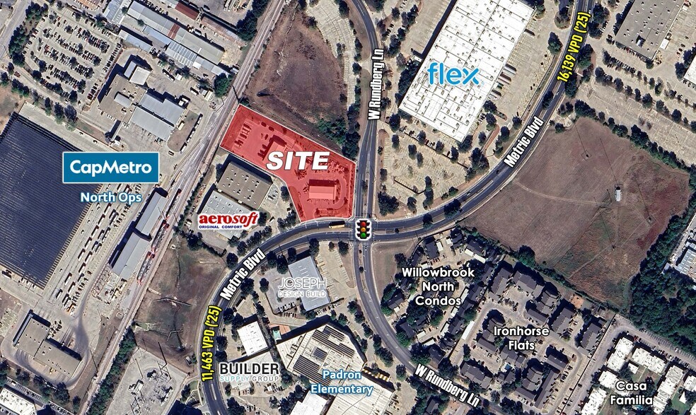 Primary Photo Of 9318 & 9400 Metric Blvd, Austin Land For Sale