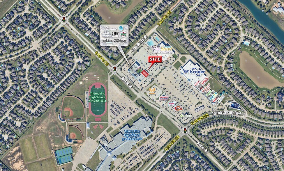 More Photos Of 9910-9920 Gaston Rd, Katy Storefront For Lease