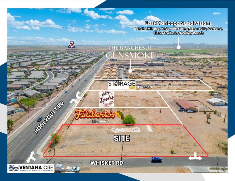 More Photos Of Honeycutt Rd @ Whisker Rd, Maricopa Land For Sale